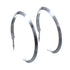 Genuine Sterling Silver Navajo Post Hoop Earrings AX128191